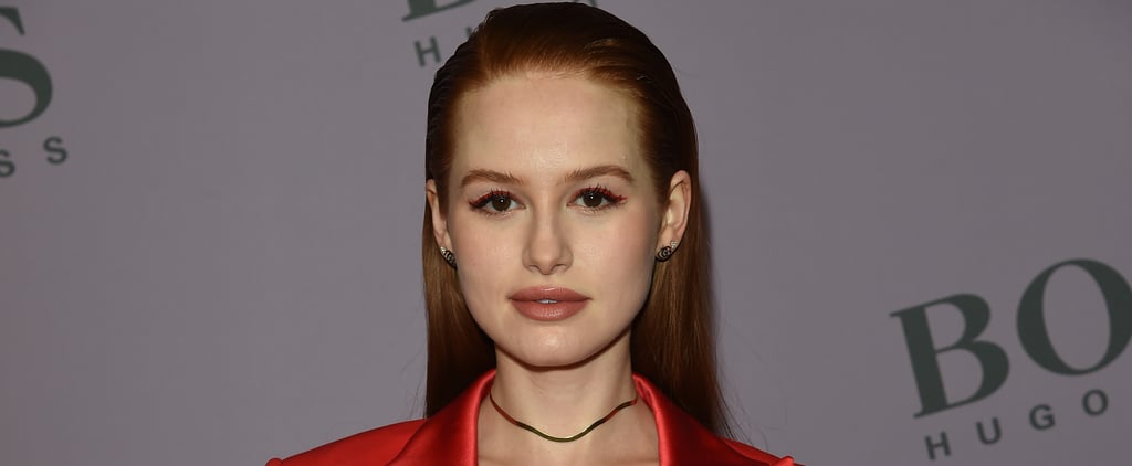 See Madelaine Petsch's Fall-Toned Skittles Nail Art
