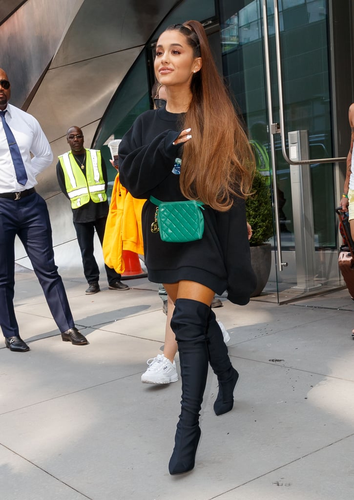 Ariana Grande Jimmy Fallon Ponytail Video