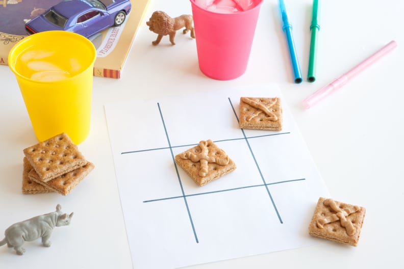 Snack Time With Edible Tic-Tac-Toe