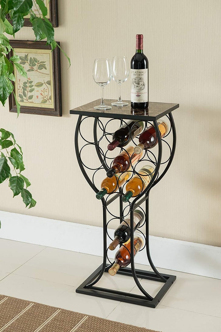wine rack table