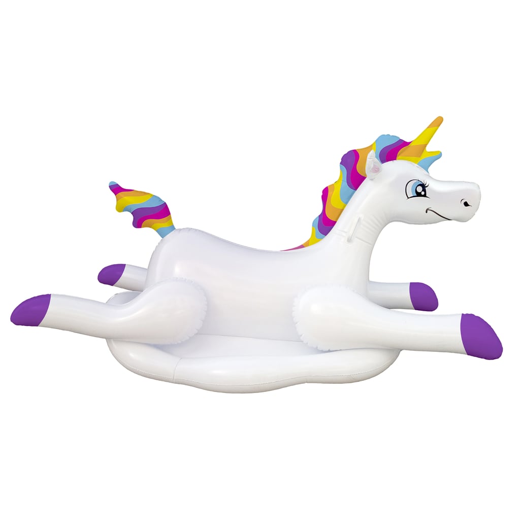 Blue Wave Rainbow Unicorn Ride-On Pool Float