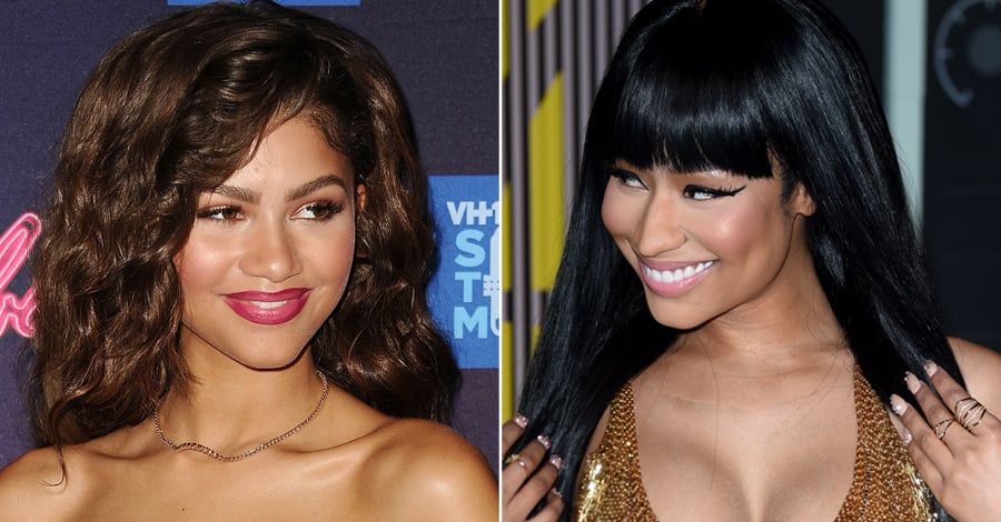 Nicki Minaj and Zendaya Tweeting About Their Barbies