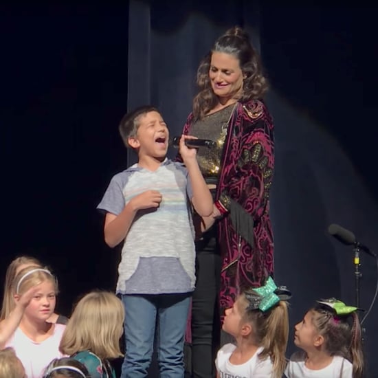 Little Boy Sings "Let It Go" With Idina Menzel