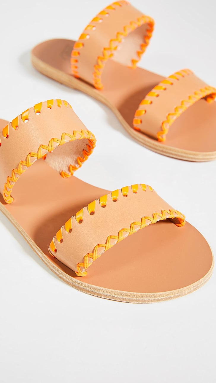 Ancient Greek Sandals Melia Stitch Slides | The Best Slides For Women ...
