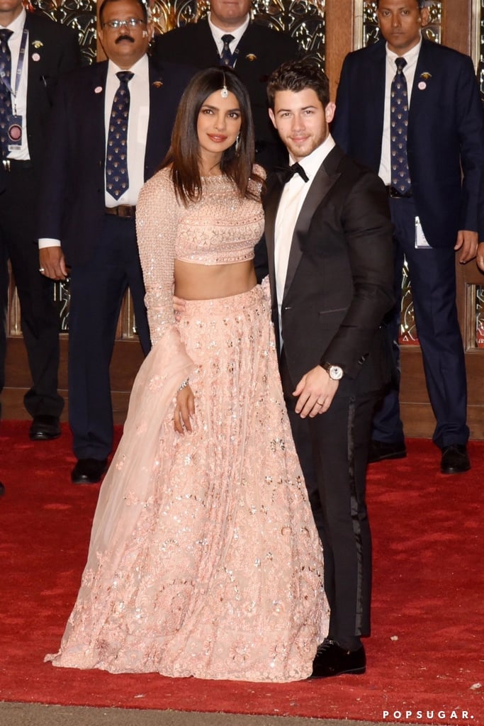 Nick Jonas and Priyanka Chopra at Isha Ambani's Wedding