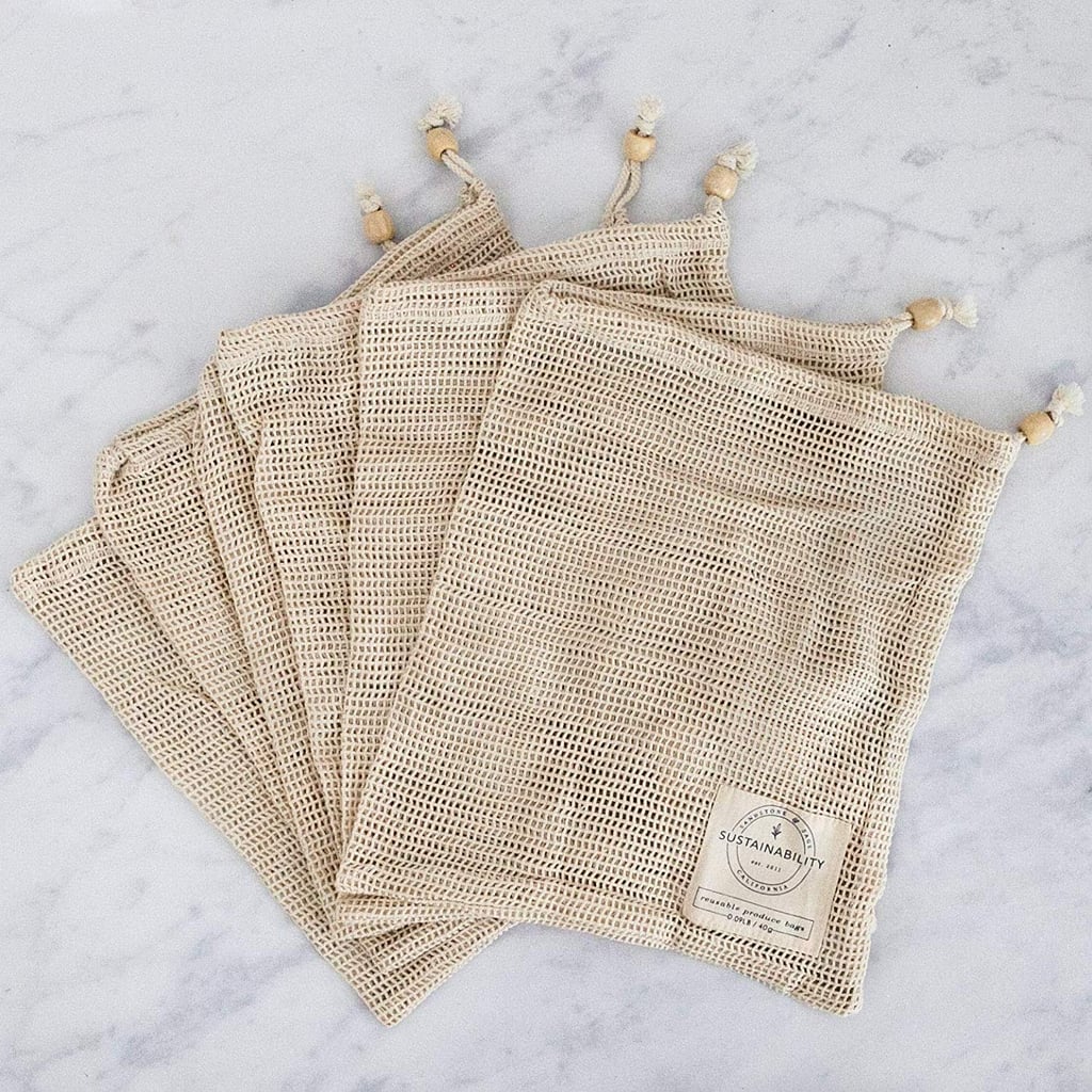 Organic Cotton Reusable Produce Bags