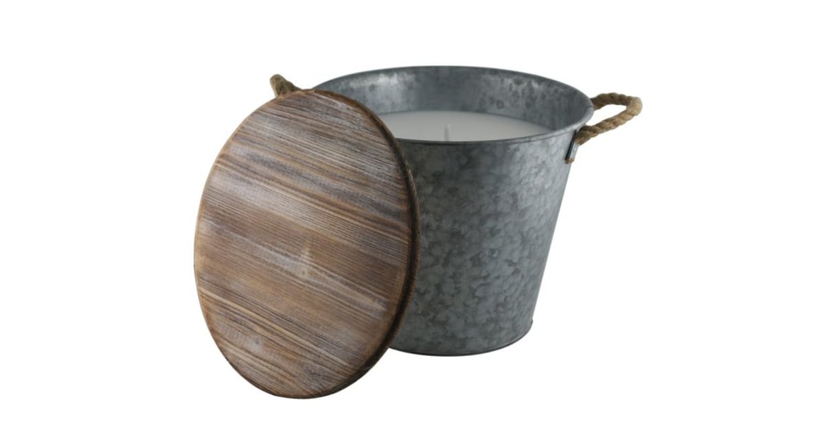 Patio Essentials Galvanized Bucket Citronella Candle Best Citronella