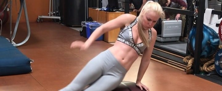 Lindsey Vonn Gym Instagram