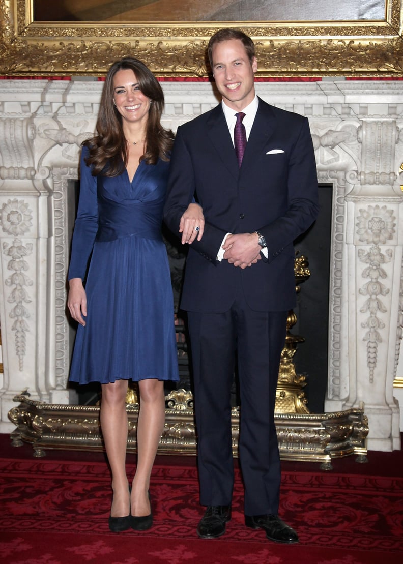 Kate Middleton Wore Sheer Stockings For Her Engagement Photos in 2010