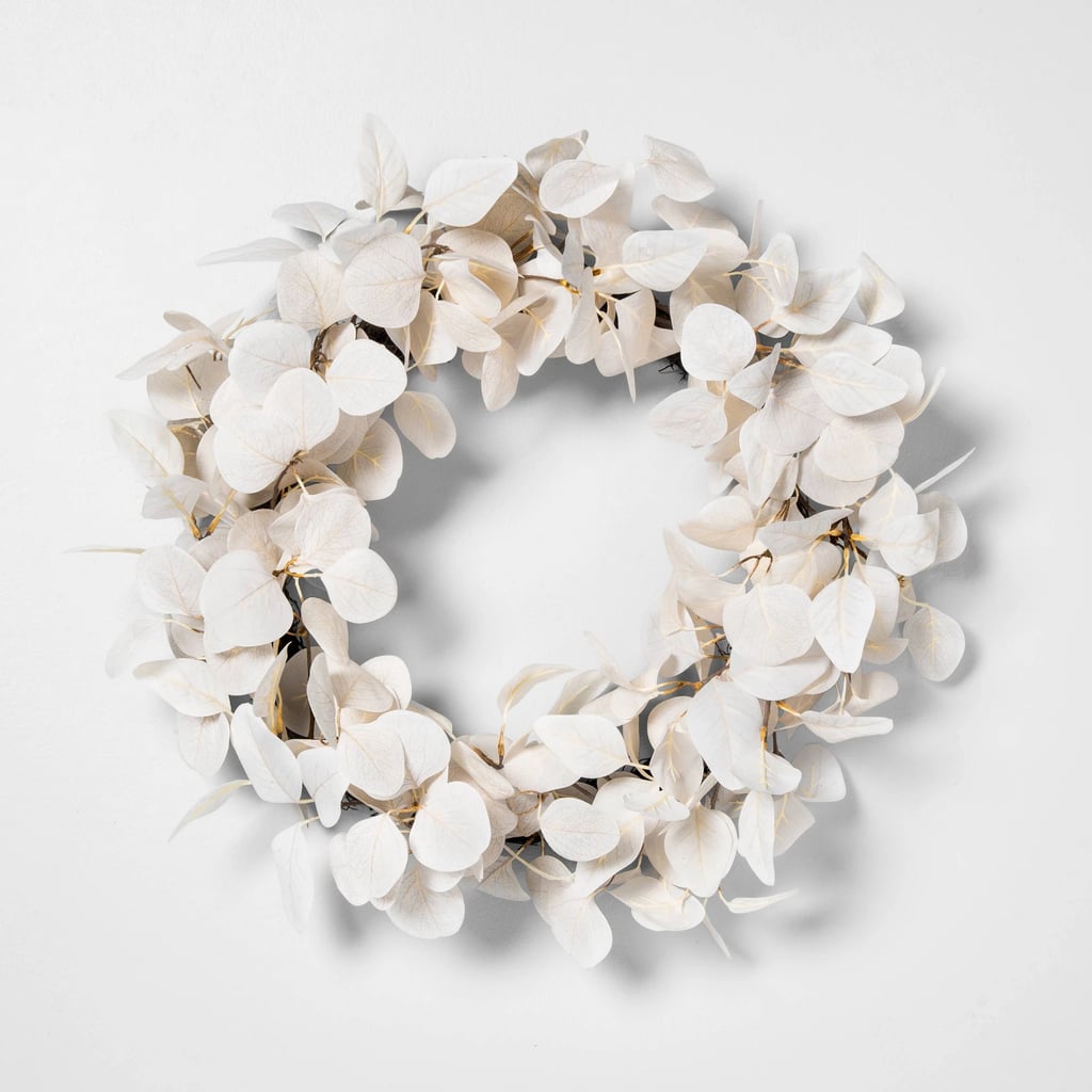 Faux Bleached Eucalyptus Wreath