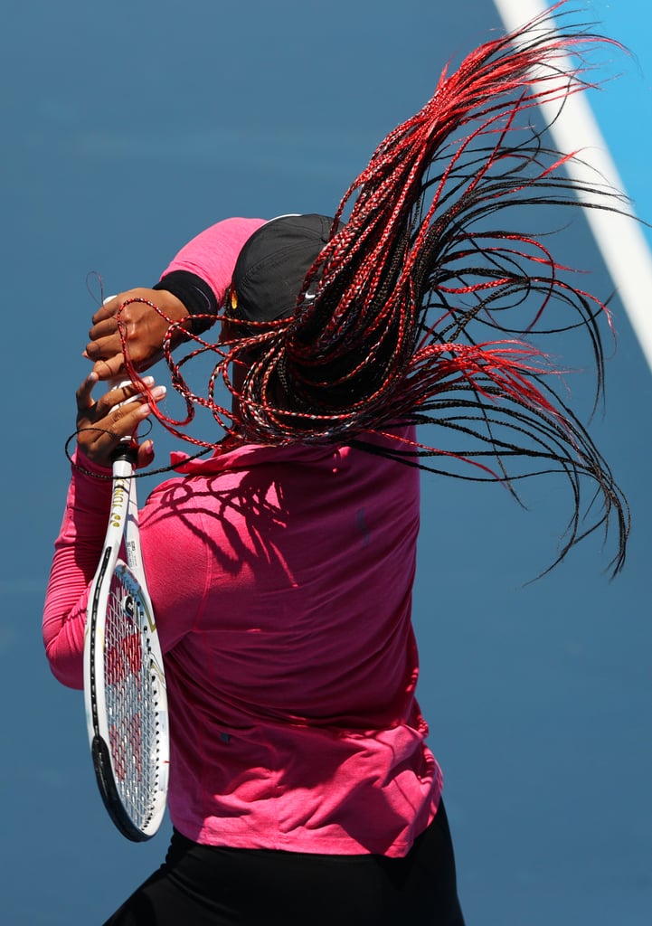 See Naomi Osaka's Red Braids For the Tokyo Olympics