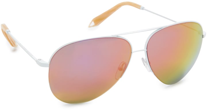 Victoria Beckham Classic Victoria Aviator Sunglasses ($425)