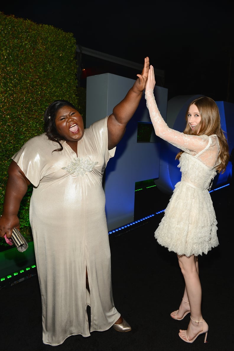 We've Never Seen Such a Glamorous and Epic High Five!