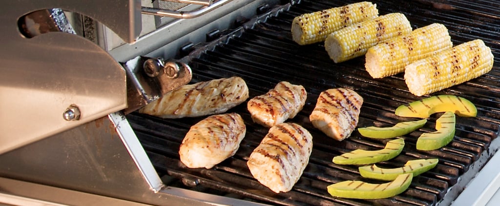 Grilled Avocado and Spicy Honey Glazed Chicken Recipe