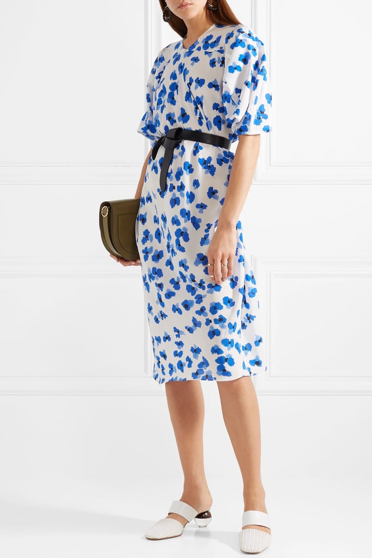 Lemaire Floral Midi Dress | Princess Eugenie Floral Dress at Queen ...