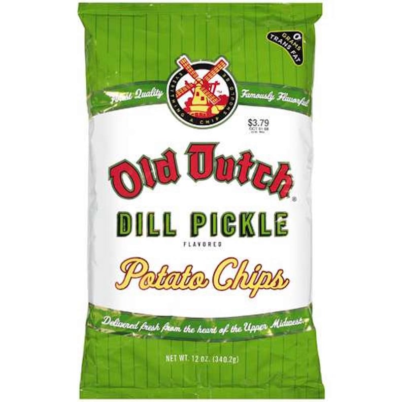 Old Dutch Dill Pickle-Flavored Potato Chips