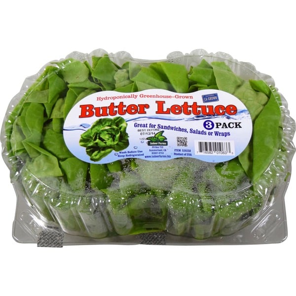 Butter Lettuce ($4 For 3 Heads)