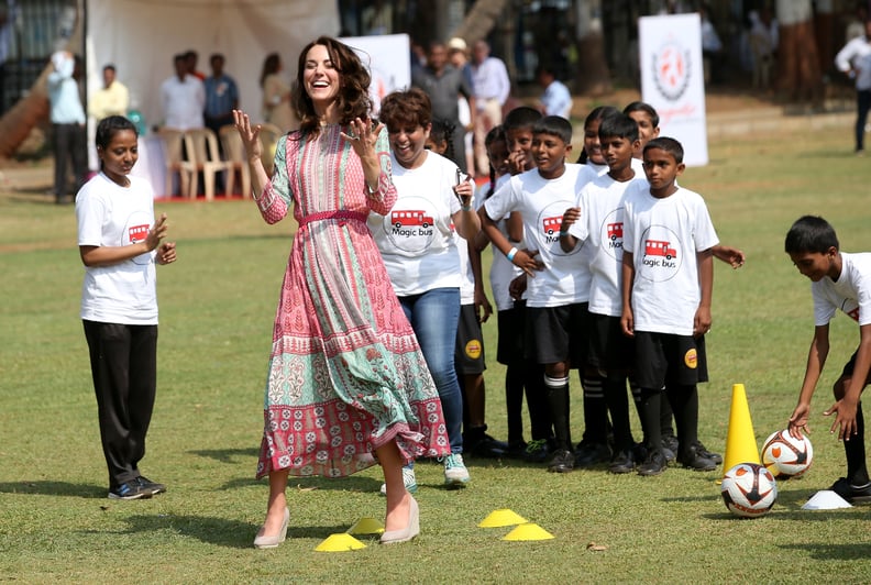 When Kate Played Soccer in Wedges