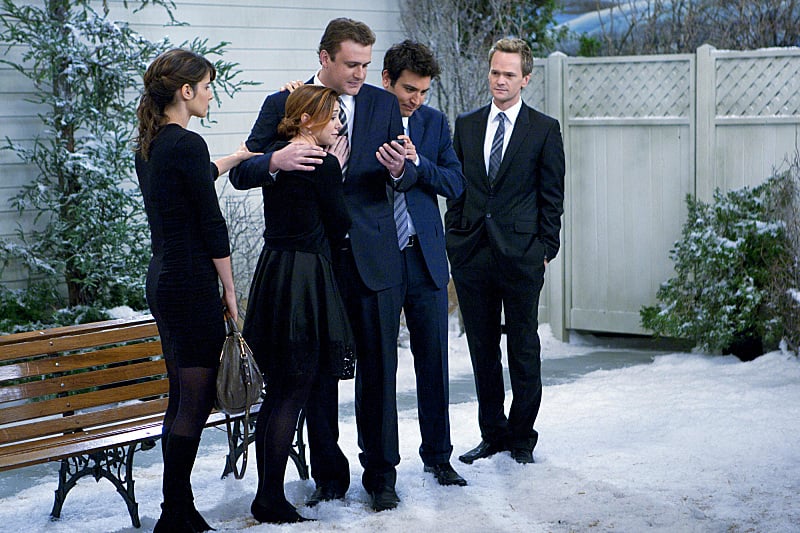 When Marshall's father dies, you really see how close and supportive