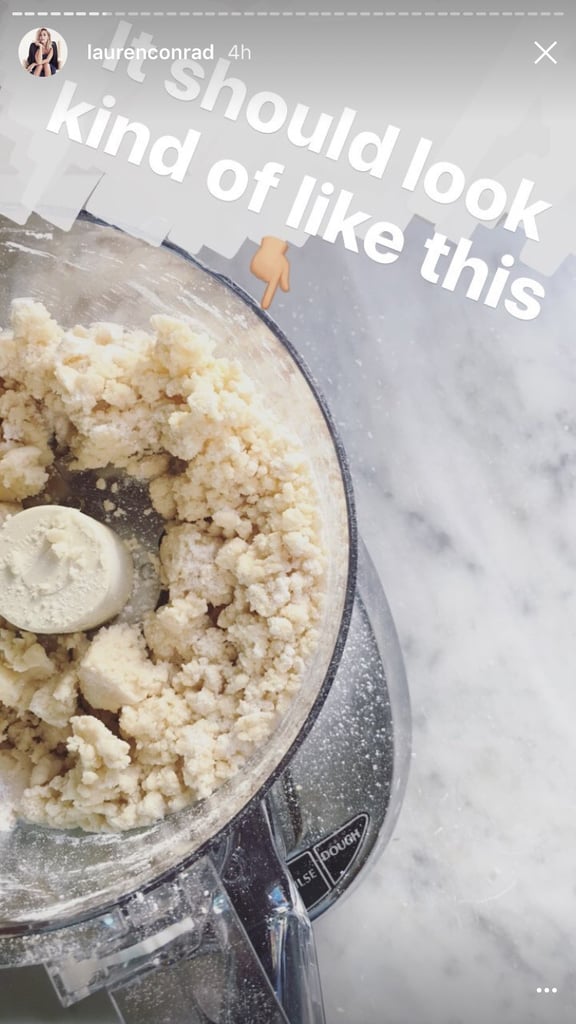 Lauren Conrad Chicken Pot Pie Recipe on Instagram