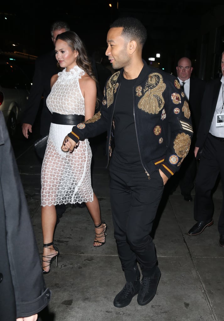 Chrissy Teigen and John Legend Out in NYC November 2016