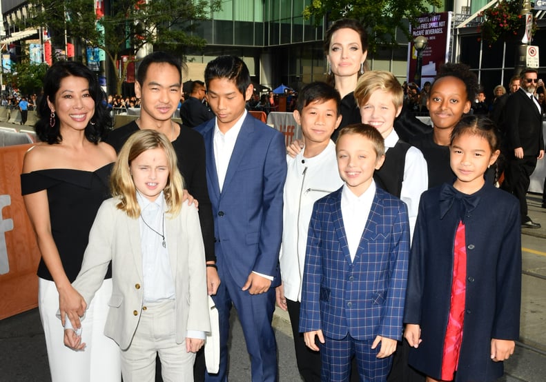 September: Angelina and Her Brood Attended the Toronto Film Festival