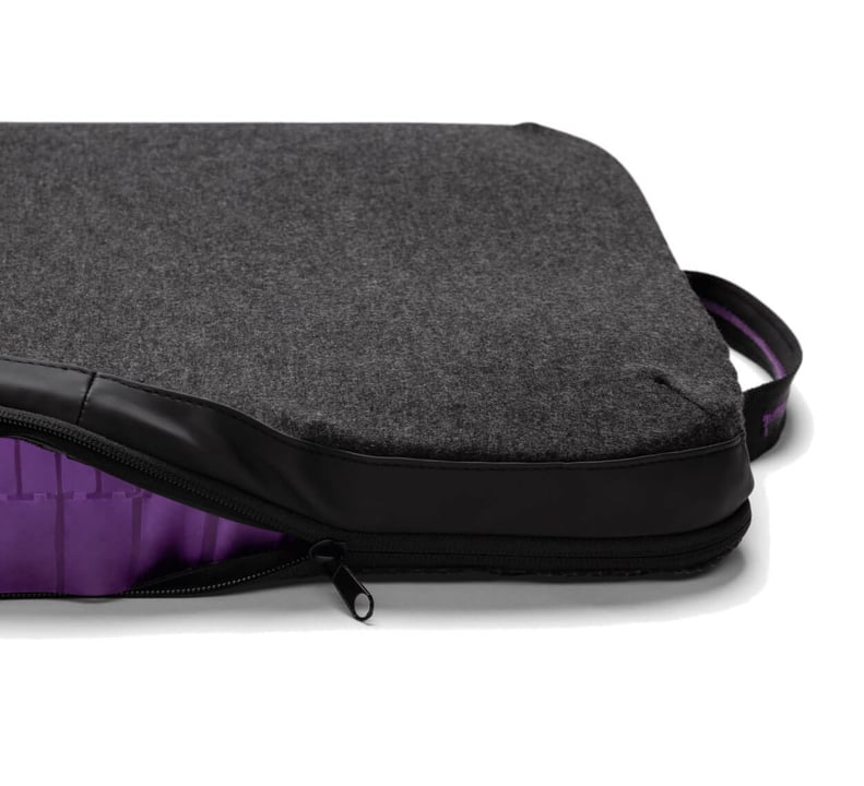 Purple Double Seat Cushion For Office Chairs