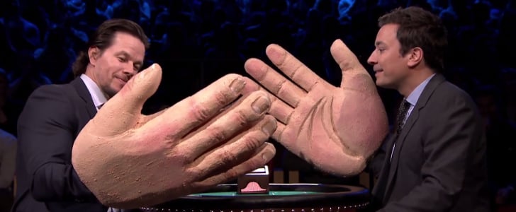 Mark Wahlberg and Jimmy Fallon Playing Slapjack | Video