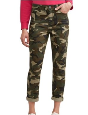 Camo Ankle Jean