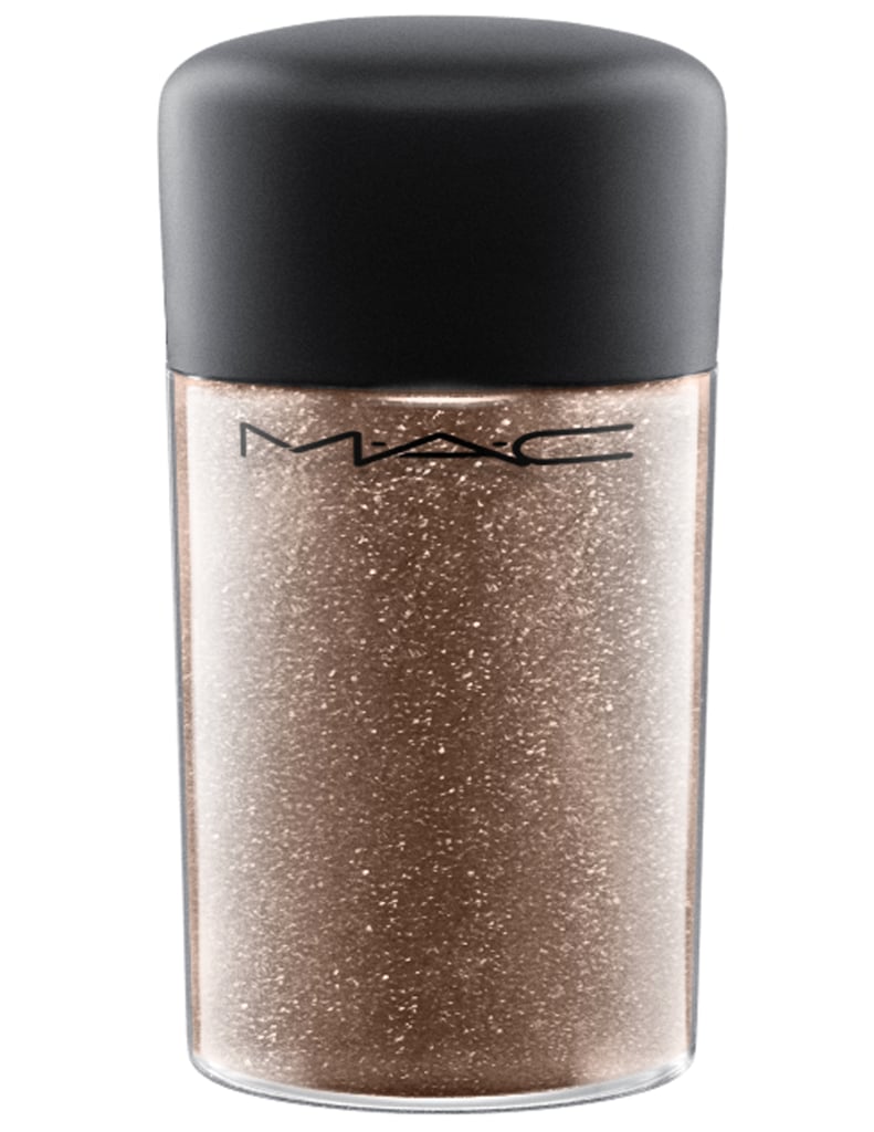 Mac in Monochrome Velvet Teddy Collection Glitter in Bronze