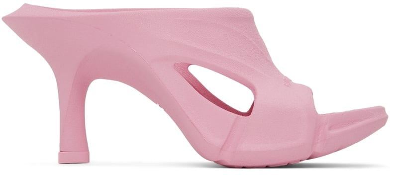 5010年巴黎世家70毫米模具凉鞋糖果粉红色