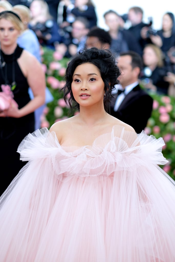 Lana Condor Makeup and Hair at Met Gala 2019