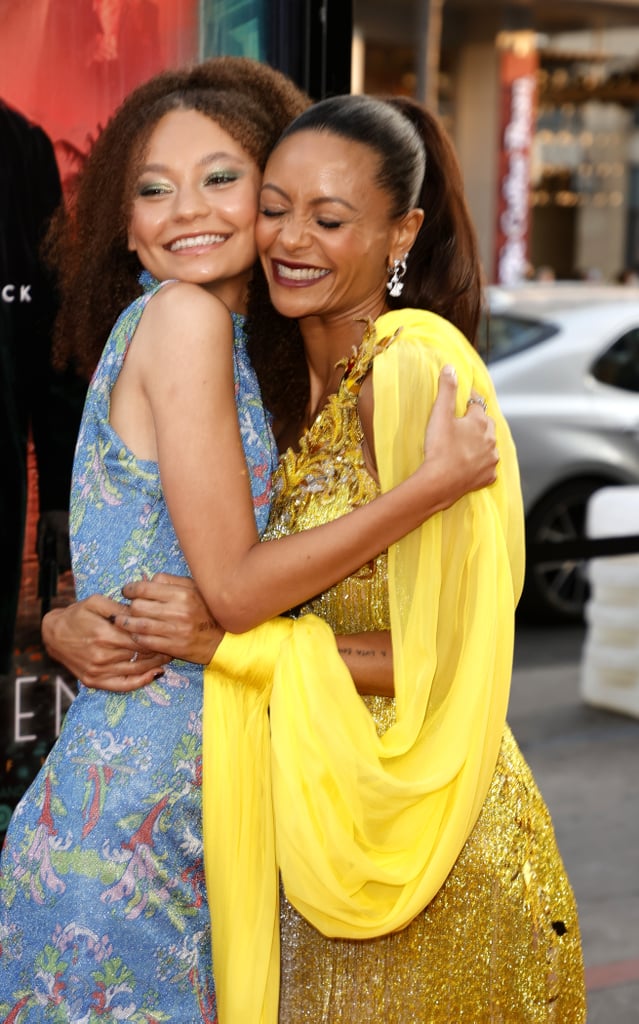 Nico Parker and Thandiwe Newton Attend Reminiscence Premiere