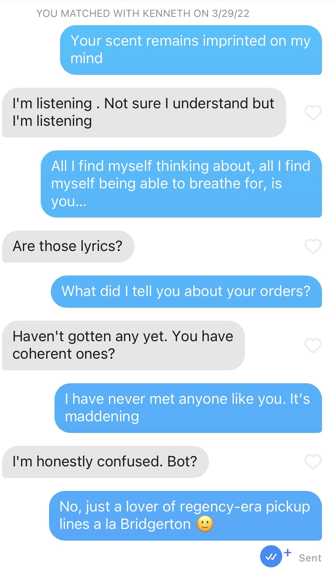 Lines tinder pickup What Is