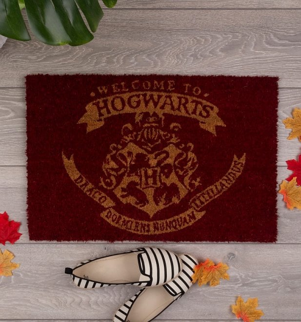 Hogwarts Crest Welcome Mat