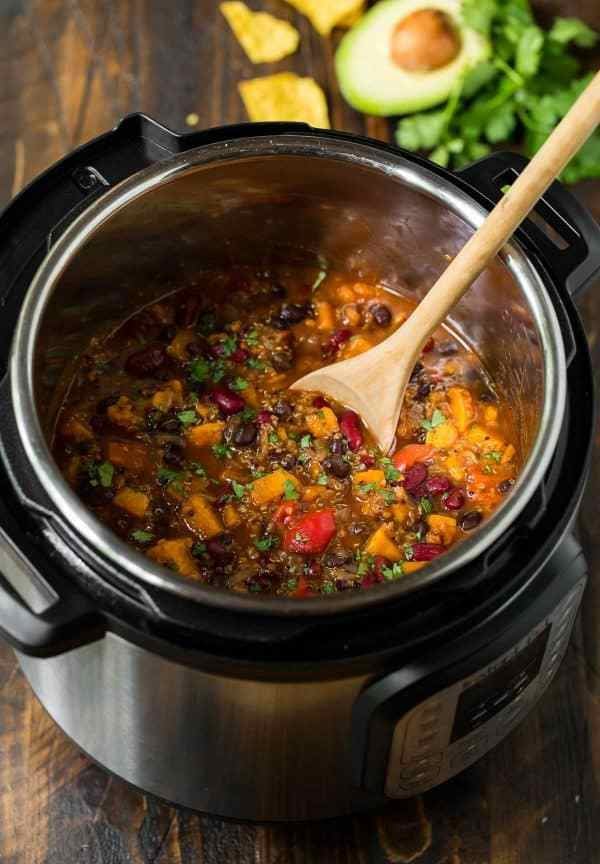 Instant Pot Vegetarian Chili