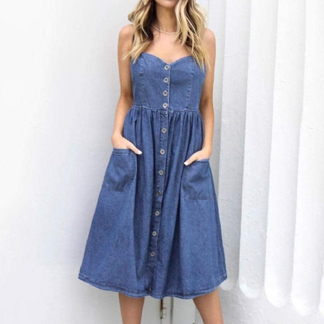 Denim Dresses From Amazon | POPSUGAR ...