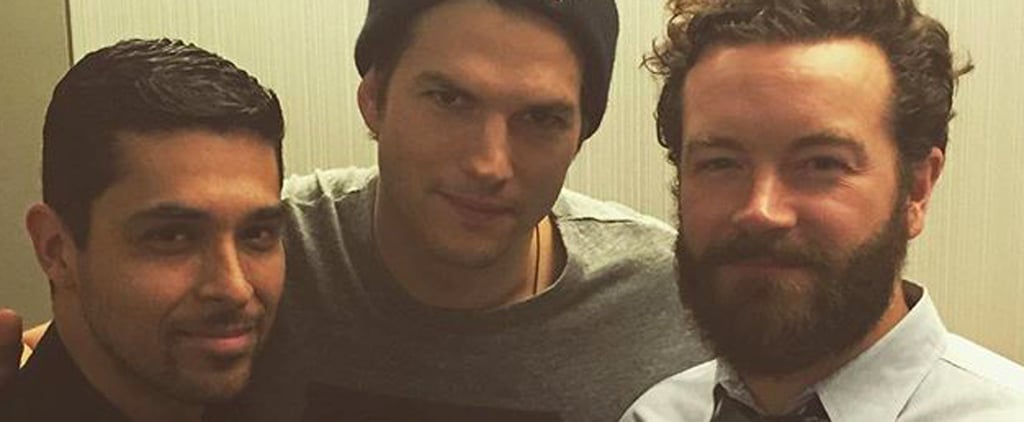 Ashton Kutcher and Wilmer Valderrama Reunite on Instagram