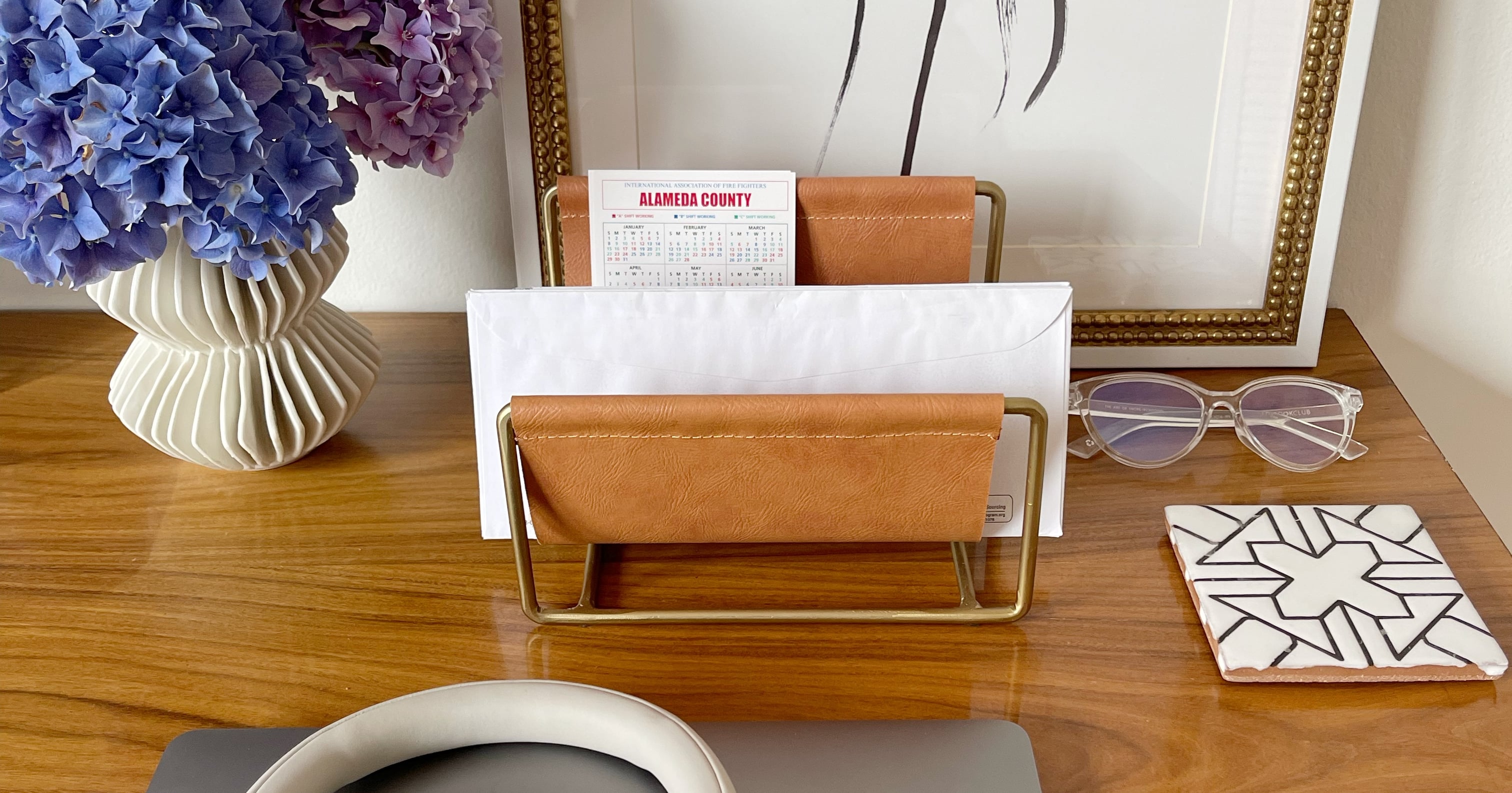 This  Mail Sorter Is My Favorite Organization Accessory