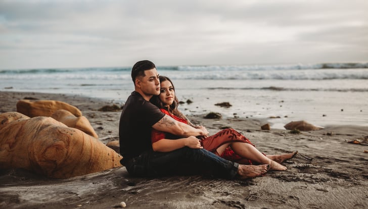 This Couple Met Right Before Taking TheseBeach Photos POPSUGAR
