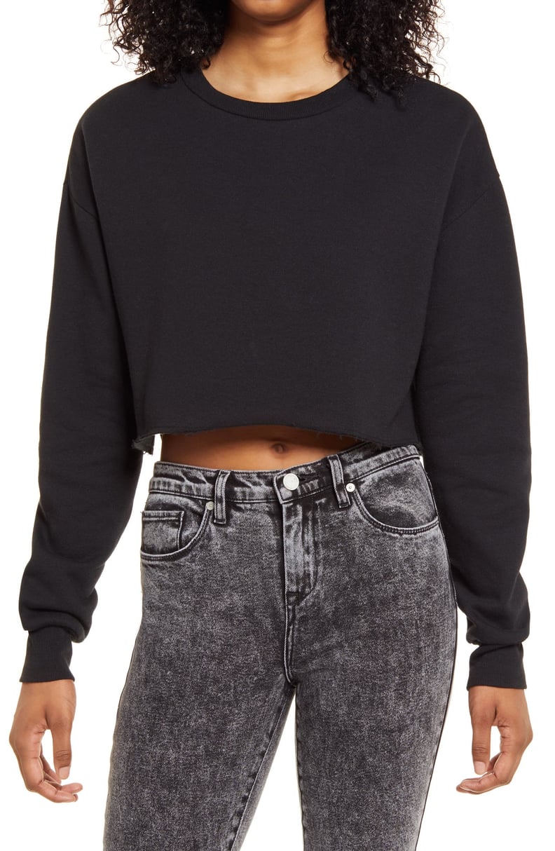 Socialite Crop Sweatshirt