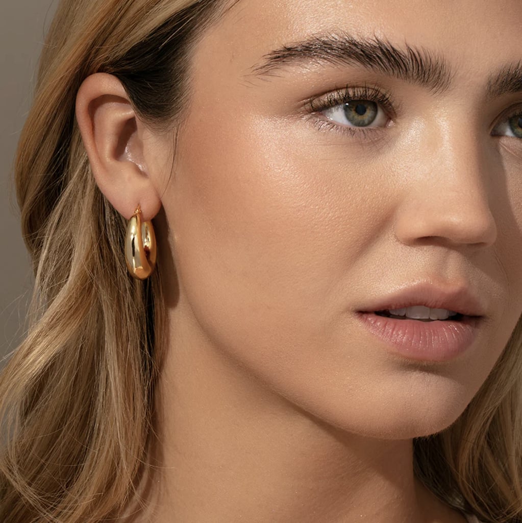 Gold Hoop Earrings