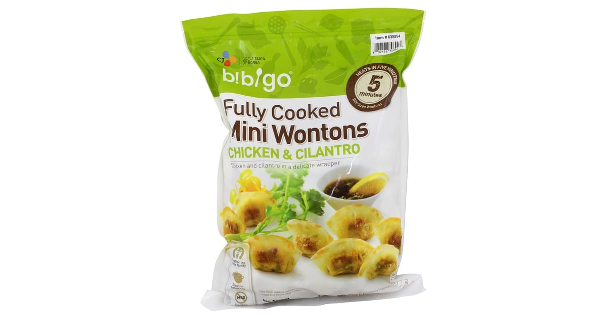 Best Costco Frozen Food: Bibigo Fully Cooked Chicken and Cilantro Mini