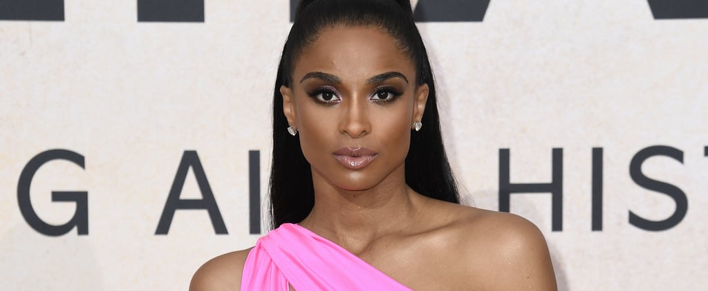 Ciara's Lime-Green One-Piece Swimsuit