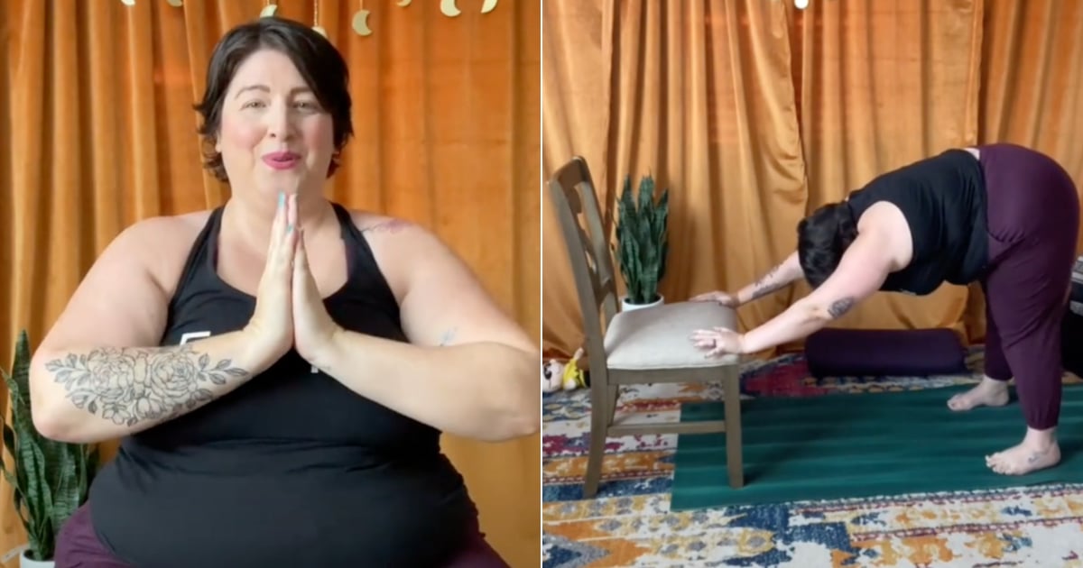 Want to Elevate Your Yoga Flow? Try Tiffany Croww’s 3-Minute Chair Sequences on TikTok