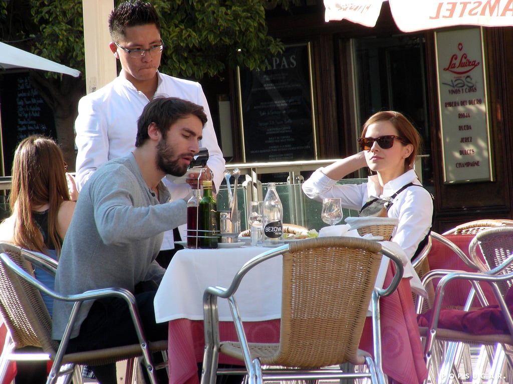 Emma Watson and Boyfriend Matthew Janney on a Date in Madrid