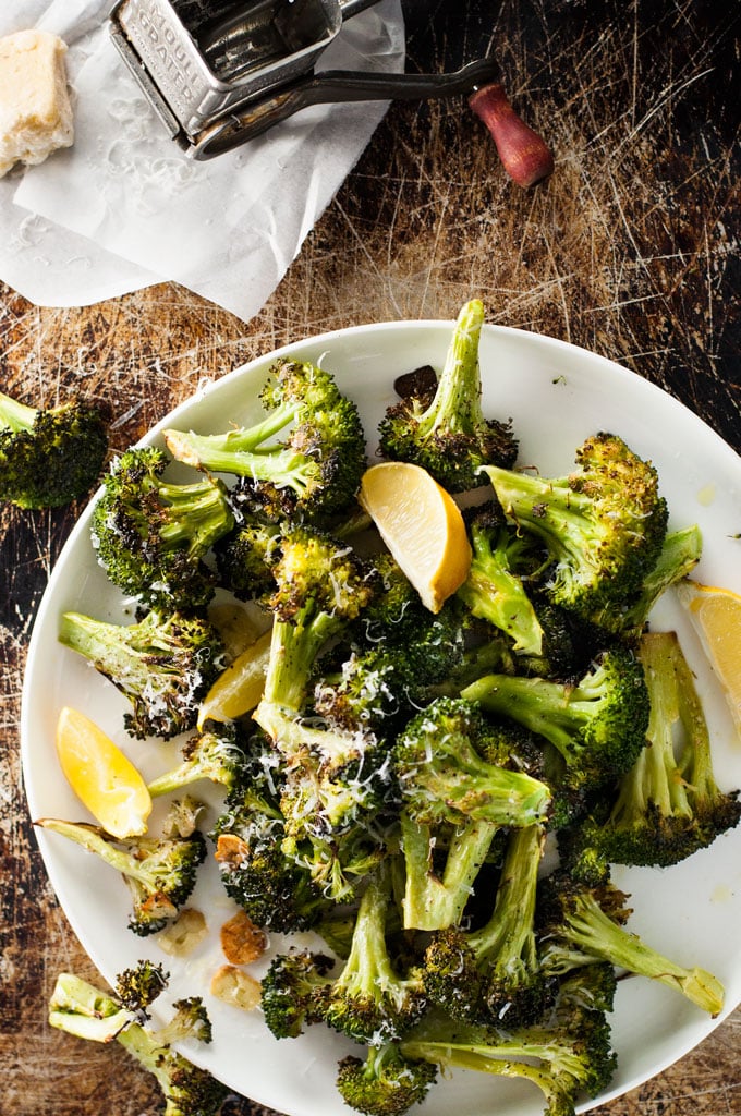 Lemon-Garlic Roasted Broccoli