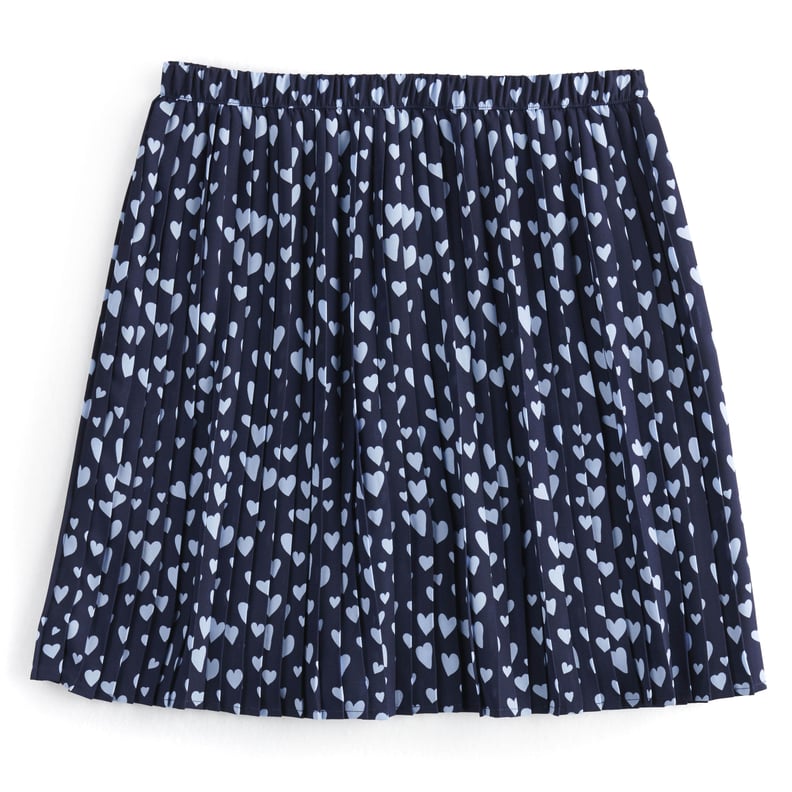 Heart-Print Skirt