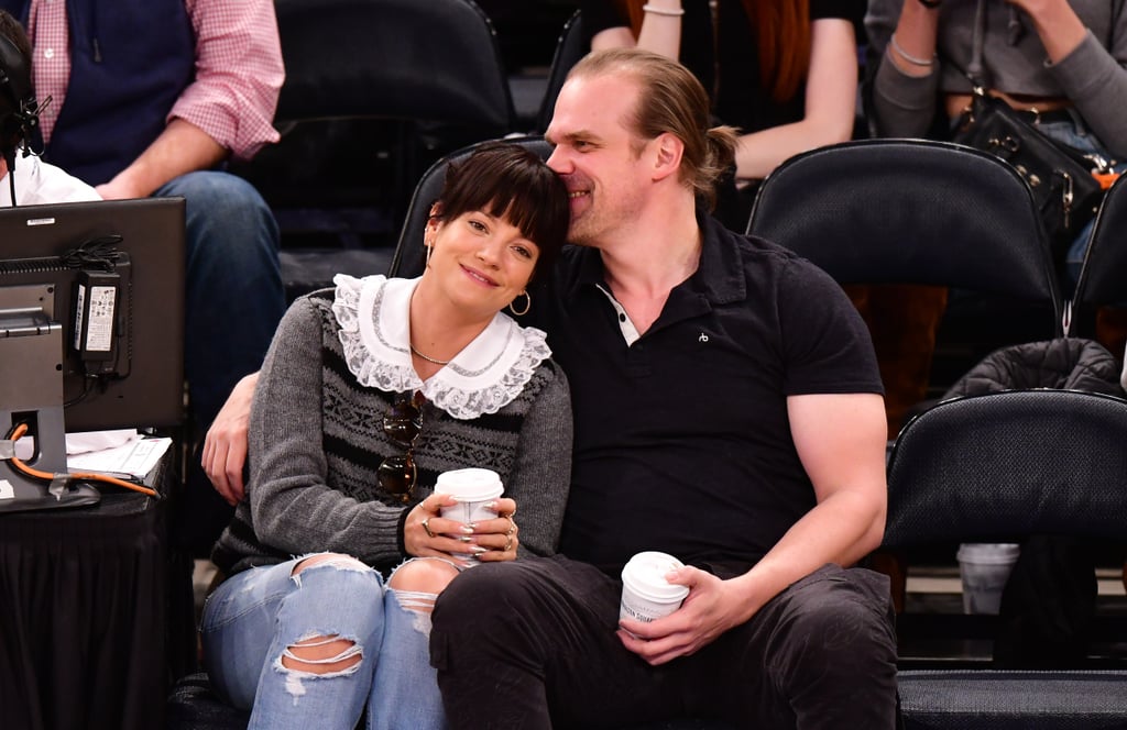 Lily Allen and David Harbour Photos