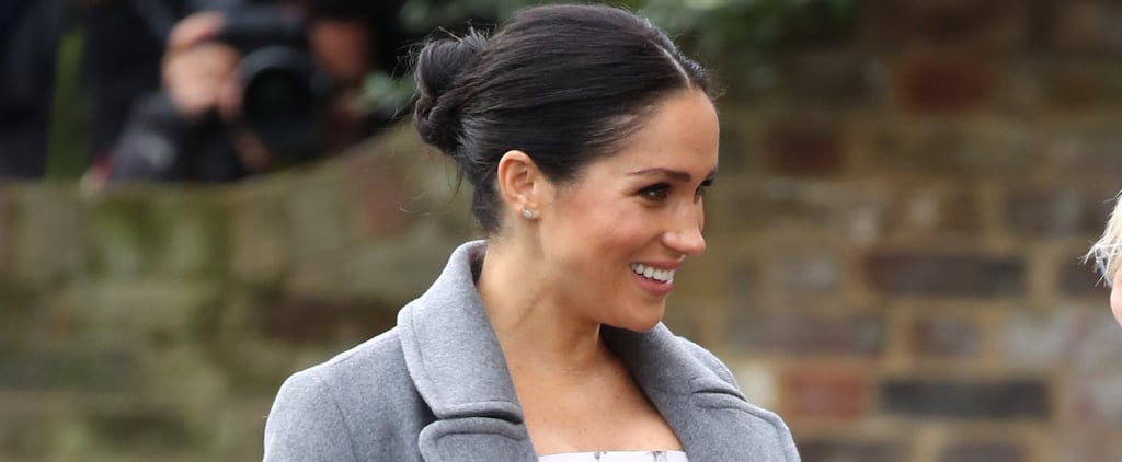Meghan Markle's Gray Coat 2018